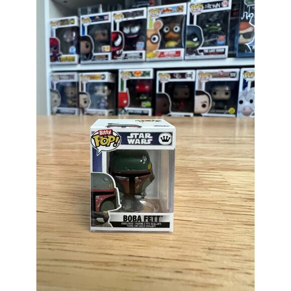 BITTY Boba Fett Funko Pop #08 Star Wars Empire Strikes Back Movies Bounty Hunter - Picture 1 of 6